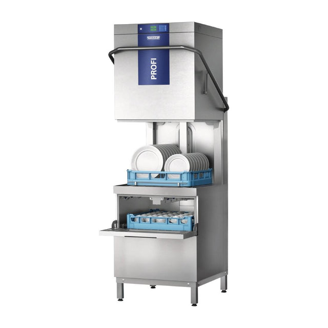 Hobart Profi Dual Level Pass Through Dishwasher TLWW-10A with Water Softener