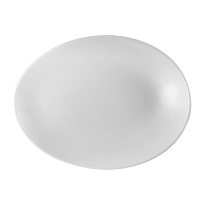 Churchill Orb Oval Plates White 346x263mm (12 Pack)