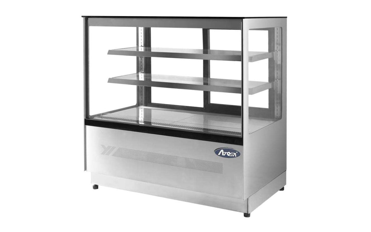 Atosa WDF127F Heavy Duty Squared Glass Deli Counter