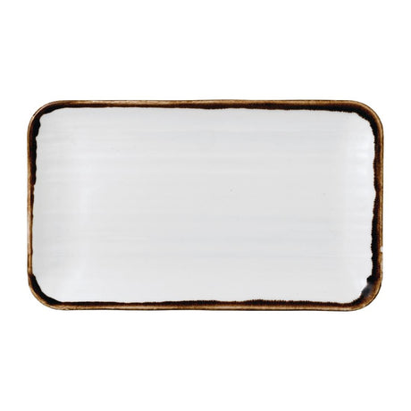 Dudson Harvest Organic Oblong Plates Natural 270x160mm (12 Pack)