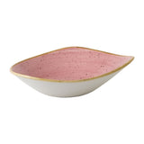 Churchill Stonecast Triangle Bowls Petal Pink 21oz (12 Pack)