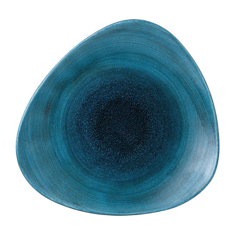Churchill Stonecast Aqueous Lagoon Triangle Plates 265mm (12 Pack)