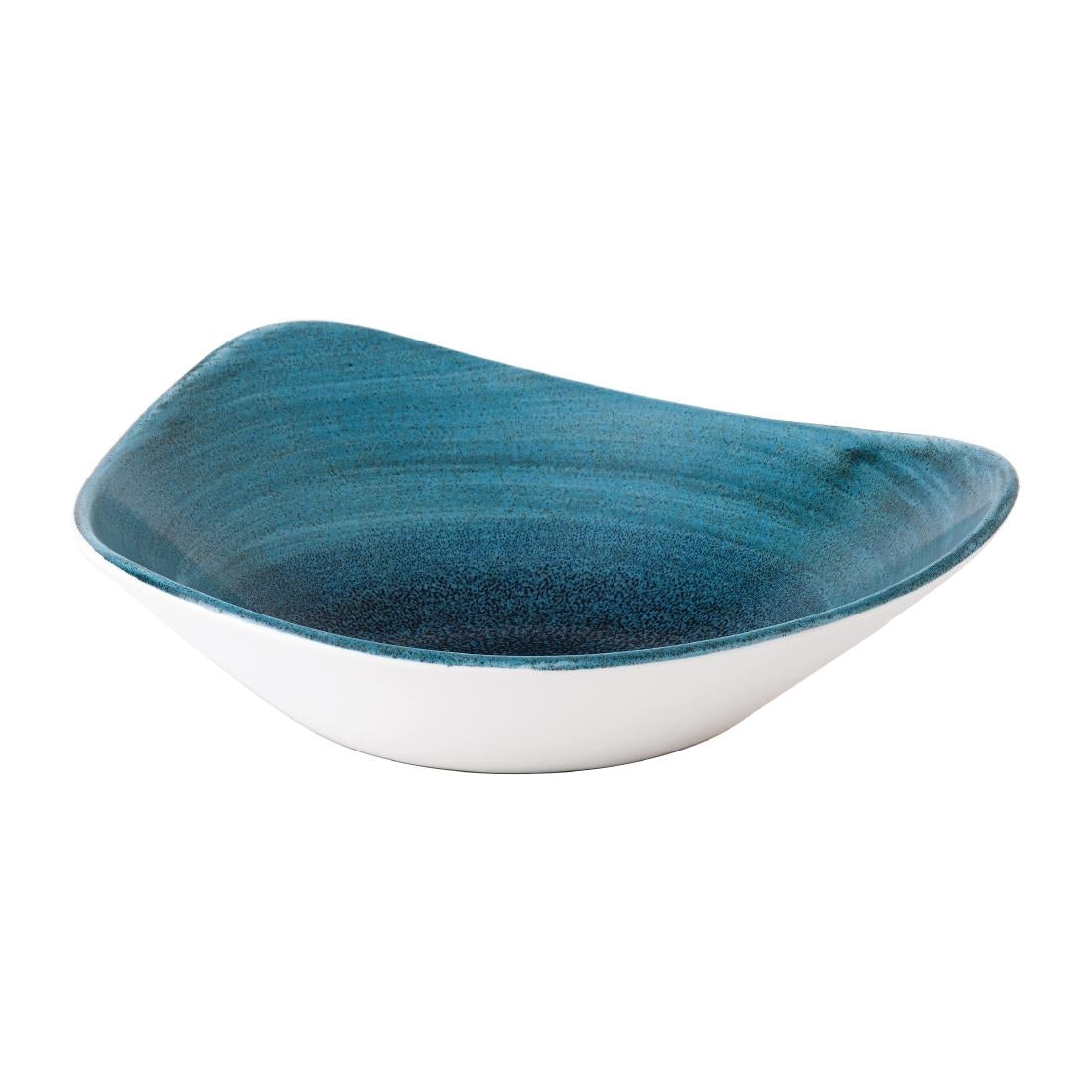 Churchill Stonecast Aqueous Lagoon Triangle Bowls 235mm (12 Pack)