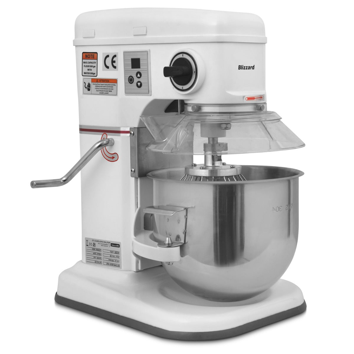 GRADED-00647 FMX7 650W White 7 Litre Planetary Mixer