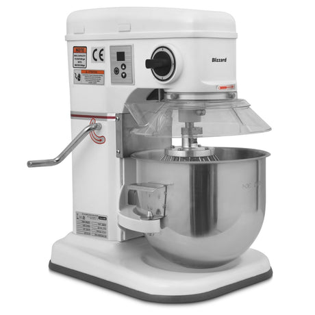 GRADED-00647 FMX7 650W White 7 Litre Planetary Mixer – image 2