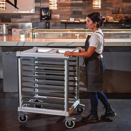 Cambro Camshelving 2/1GN Food Pan Trolley 18 Tray Capacity