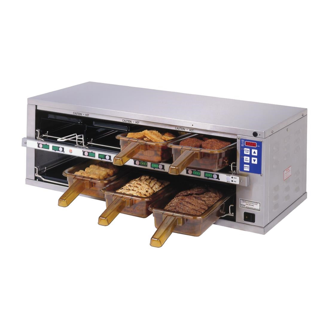 Prince Castle MenuTrak Dedicated Hot Holding Bin DHB2PT-33CGB