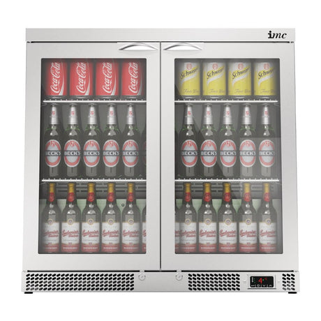 IMC Mistral M90 Bottle Cooler with Double Doors 214Ltr F77/250/B