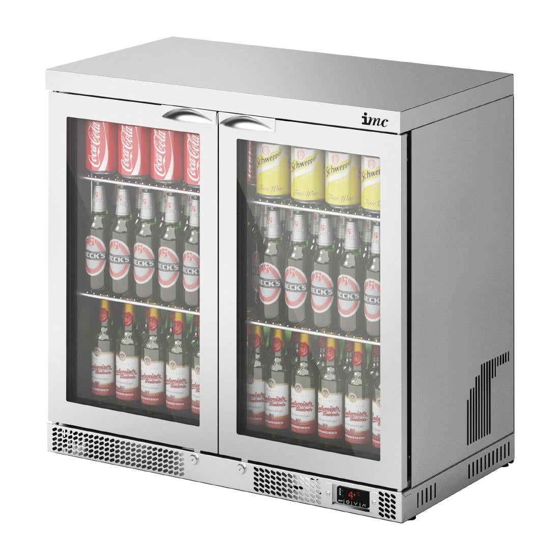 IMC Mistral M90 Bottle Cooler with Double Doors 214Ltr F77/250/B