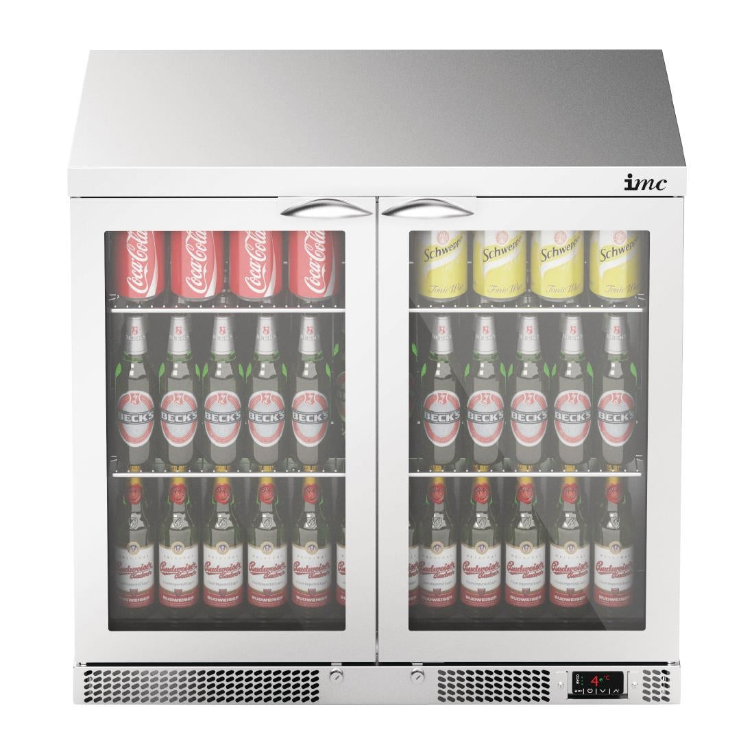 IMC Mistral M90 Bottle Cooler with Double Doors 214Ltr F77/250/B