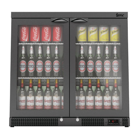 IMC Mistral M90 Bottle Cooler with Double Door 185Ltr F77/251B