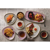 Churchill Stonecast Chefs Oblong Plates Lavender 298x153mm (12 Pack)