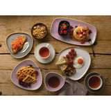 Churchill Stonecast Chefs Oblong Plates Lavender 298x153mm (12 Pack)
