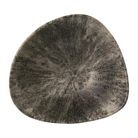 Churchill Stone Lotus Bowls Quartz Black 235mm (12 Pack)