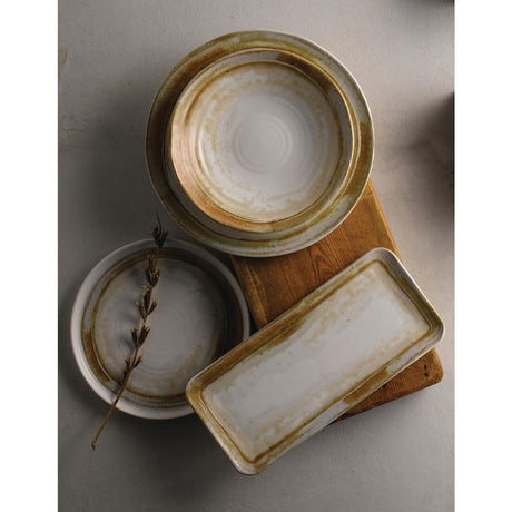 Dudson Finca Sandstone Organic Coupe Bowls 250mm (12 Pack)