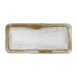 Dudson Finca Sandstone Organic Rectangular Plates 270x160mm (12 Pack)