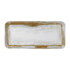 Dudson Finca Sandstone Organic Rectangular Plates 270x160mm (12 Pack)