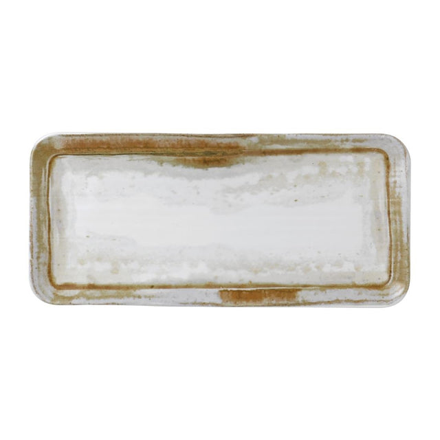 Dudson Finca Sandstone Organic Rectangular Plates 270x160mm (12 Pack)