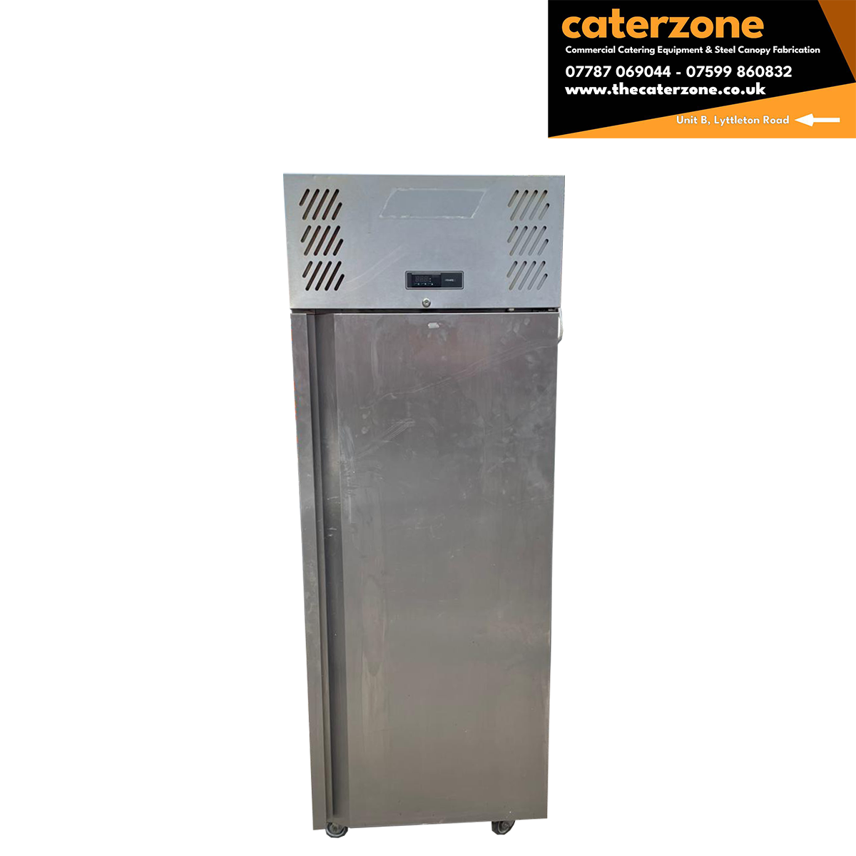 Williams Jade LJ1-SA Medium Duty 620 Ltr Upright Single Door Stainless Steel Freezer - Refurbished