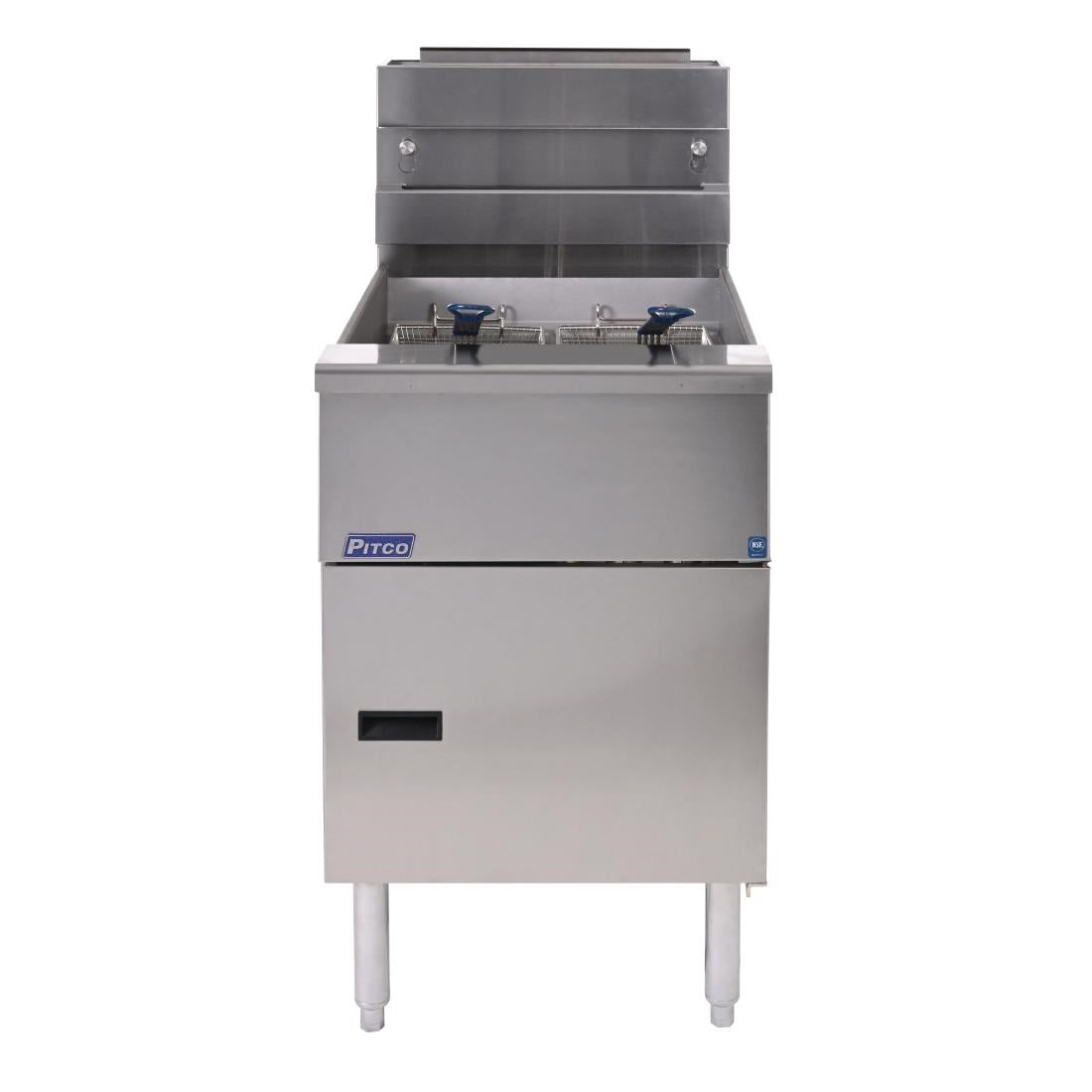 Pitco Solstice Free Standing Natural Gas Fryer SG18S