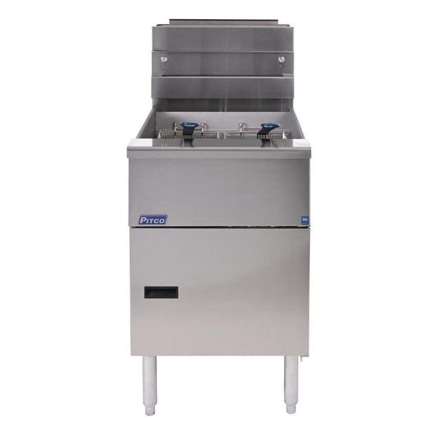 Pitco Solstice Free Standing Natural Gas Fryer SG18S