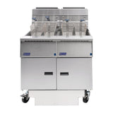 Pitco Solstice Free Standing Natural Gas Filtration Fryer SG14RS/FD-FF