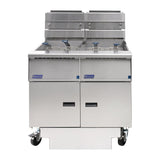 Pitco Solstice Free Standing Natural Gas Filtration Fryer SG14RS/FD-FF