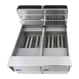 Pitco Solstice Free Standing Natural Gas Filtration Fryer SG14RS/FD-FF