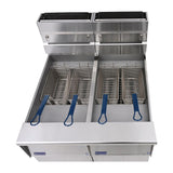 Pitco Solstice Free Standing Natural Gas Filtration Fryer SG14RS/FD-FF