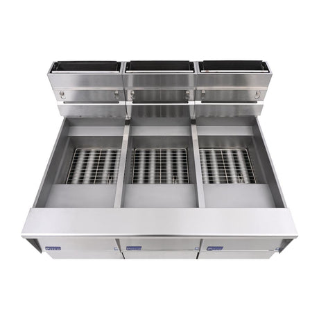 Pitco Solstice Free Standing Natural Gas Filtration Fryer G14S/FD-FFF