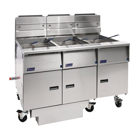Pitco Solstice Free Standing LPG Filtration Fryer G14S/FD-FFF