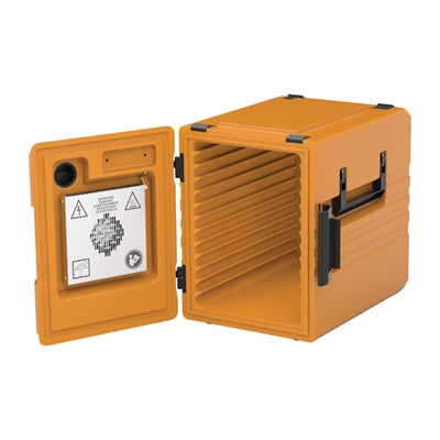 Rieber Convection Heated Front Loading Insulated Food Pan Carrier Orange
