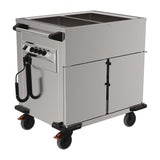 Rieber 2x 1/1GN Heated Food Service Trolley