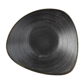 Churchill Stonecast Raw Lotus Bowls Black 229mm (12 Pack)