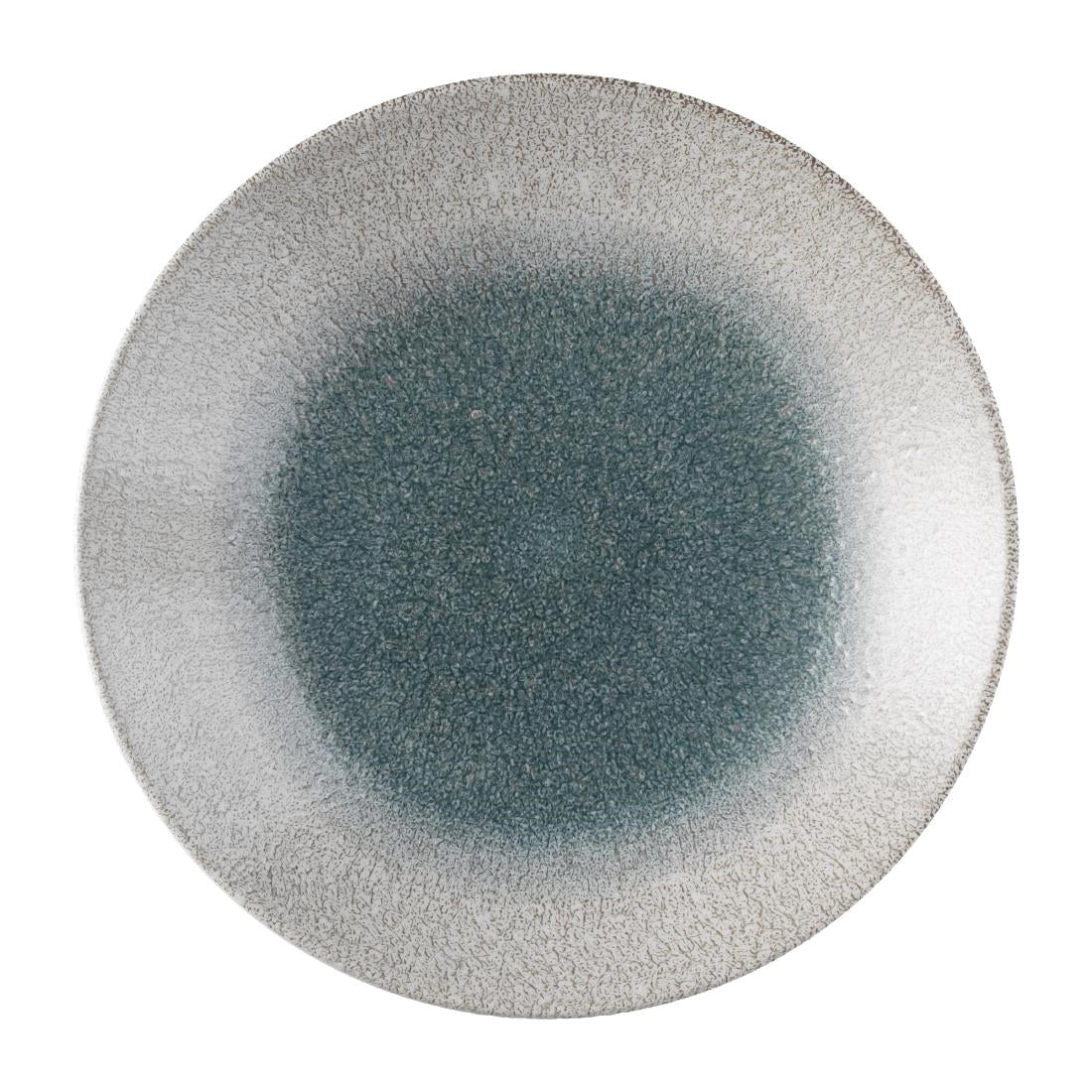 Churchill Raku Duo Agate Evolve Coupe Plates Topaz 286mm (12 Pack)