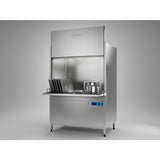 Hobart Twin Utensil Washer with Drain and Exhaust Heat Recovery UXTRC-10A