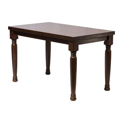 Cotswold-Style Rectangular Dining Table Dark Walnut 1200x700mm