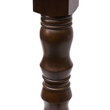 Islington Poseur Square Table Dark Wood 700x700mm