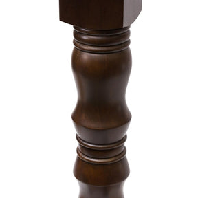 Islington Poseur Square Table Dark Wood 700x700mm