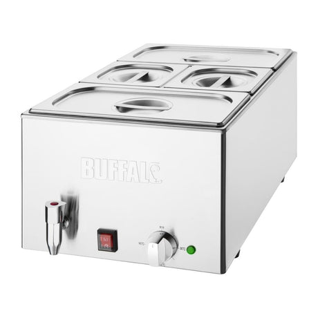 Buffalo Bain Marie with Tap and Trays