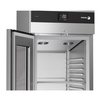 Fagor Advance Gastronorm Upright Cabinet Display Fridge 1 Door AUP-11G GD