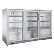 Fagor EERM Series Back Bar Cooler with 3 Doors EERM-3 SS