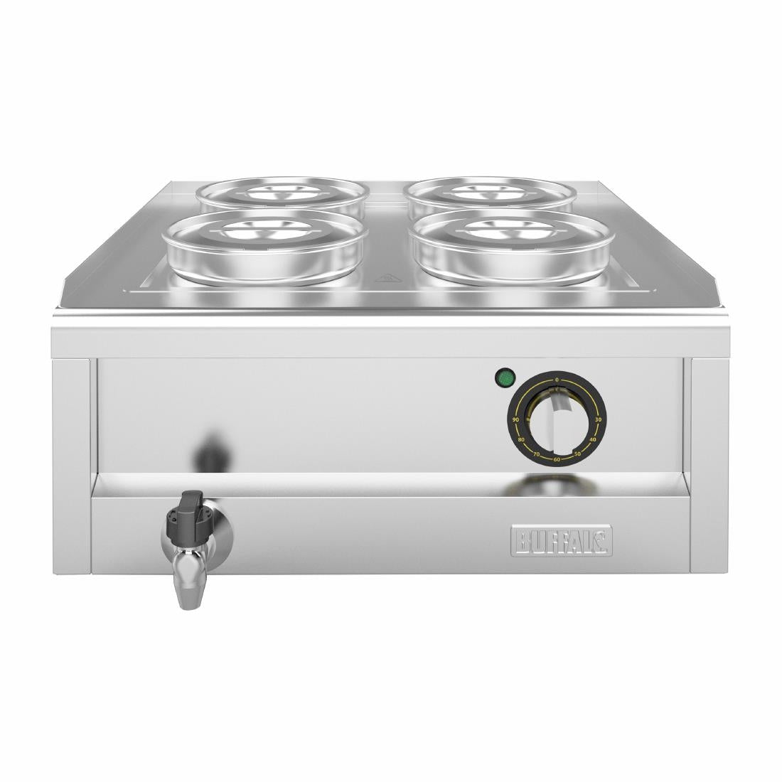 Buffalo 600 Series 4 Pot Bain Marie