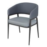 Bolero Meridian Interior Chairs Stone Blue (2 Pack)