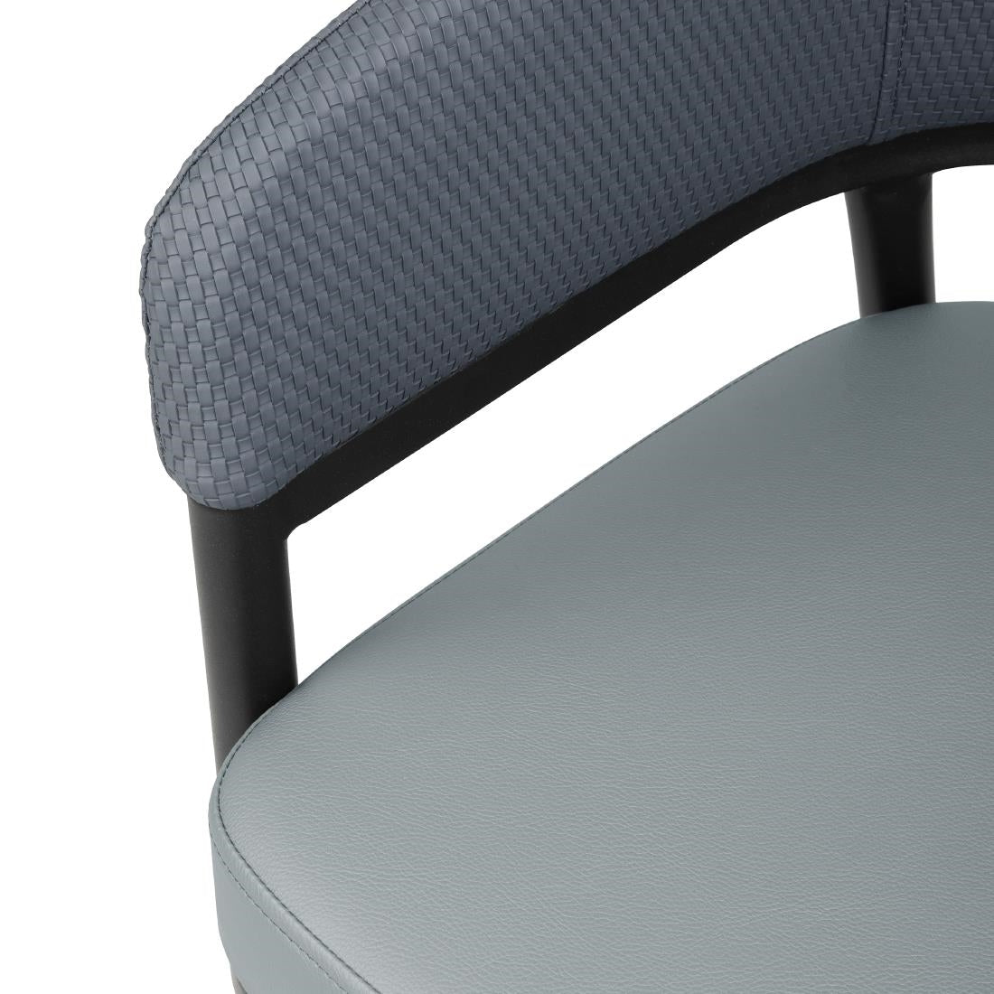 Bolero Meridian Interior Chairs Stone Blue (2 Pack)