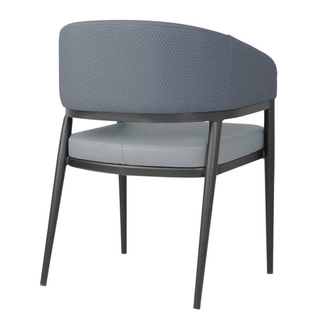 Bolero Meridian Interior Chairs Stone Blue (2 Pack)