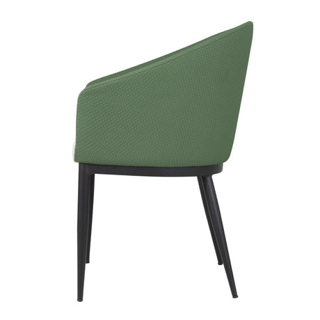 Bolero Sloane Interior Dining Chairs Green Forest Mix (2 Pack)