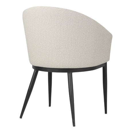 Bolero Sloane Interior Dining Chairs Neutral Mix (2 Pack)