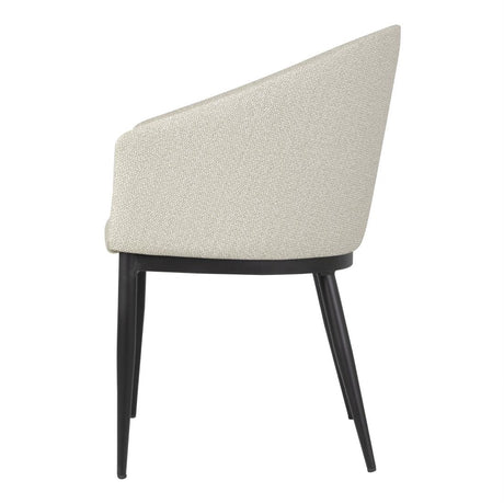 Bolero Sloane Interior Dining Chairs Neutral Mix (2 Pack)