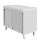 Vogue Floor Standing Stainless Steel Cupboard 900x1200mm